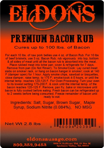 Eldon premium bacon dry - eldon’s,